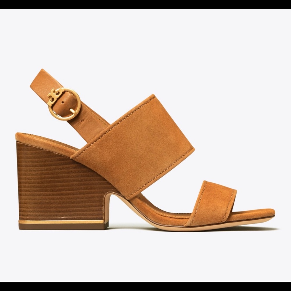 TORY BURCH Shelby block heel sandal - Picture 2 of 4